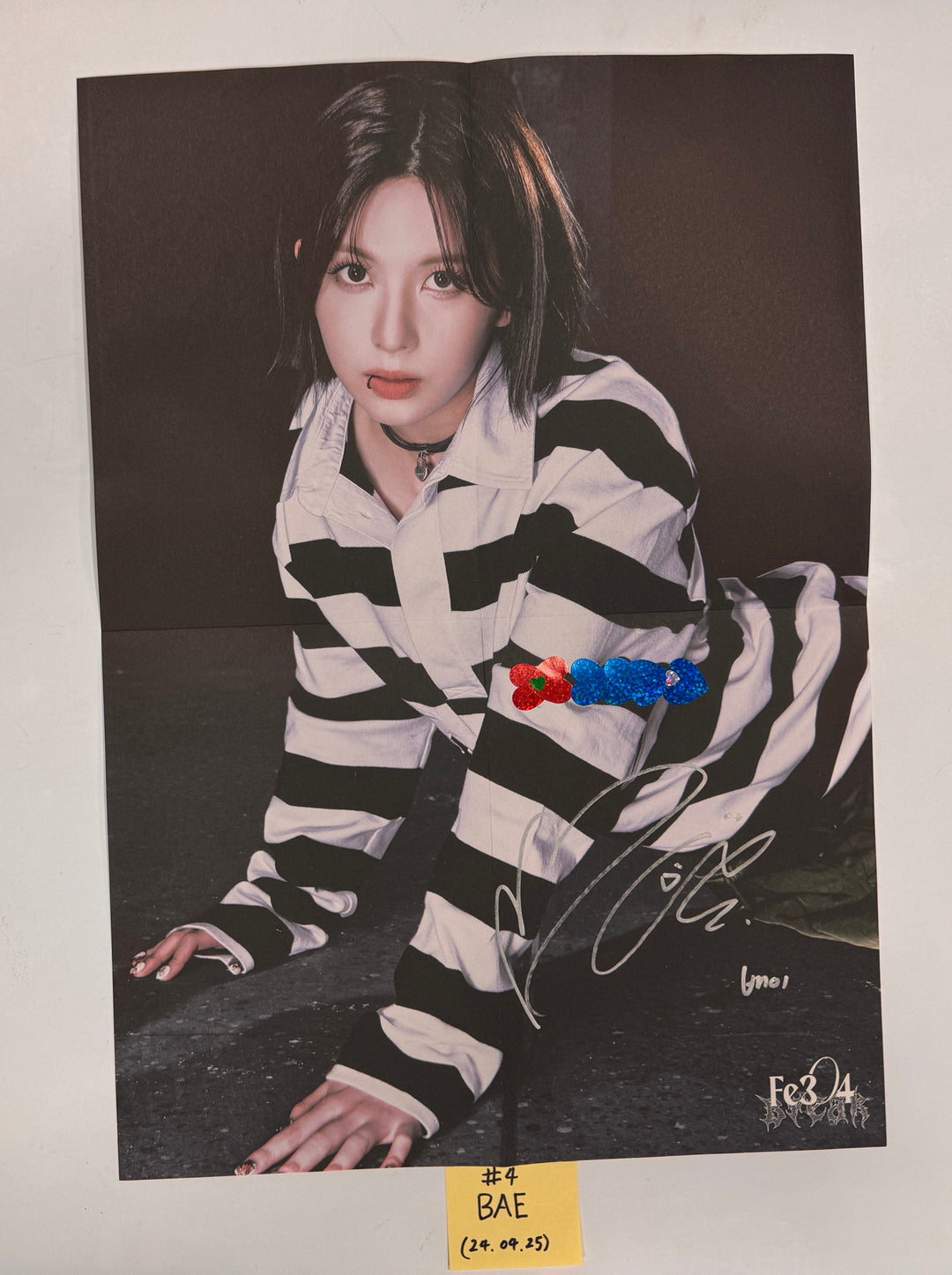 NMIXX "Fe3O4: BREAK" - A Cut Page From Fansign Event Album [24.4.25] - HALLYUSUPERSTORE