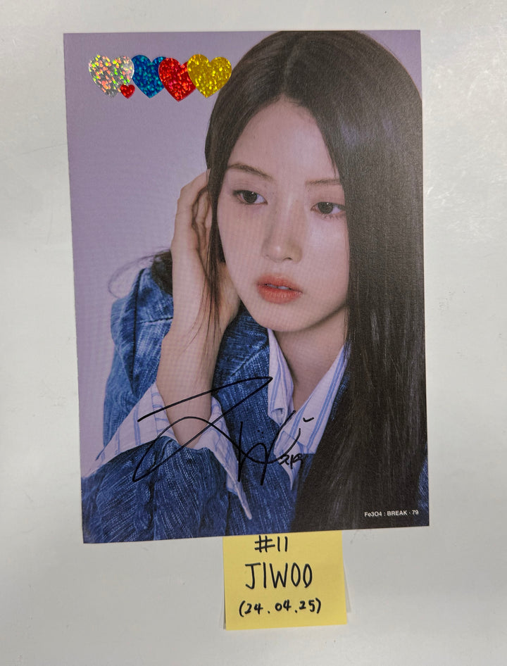 NMIXX "Fe3O4: BREAK" - A Cut Page From Fansign Event Album [24.4.25] - HALLYUSUPERSTORE