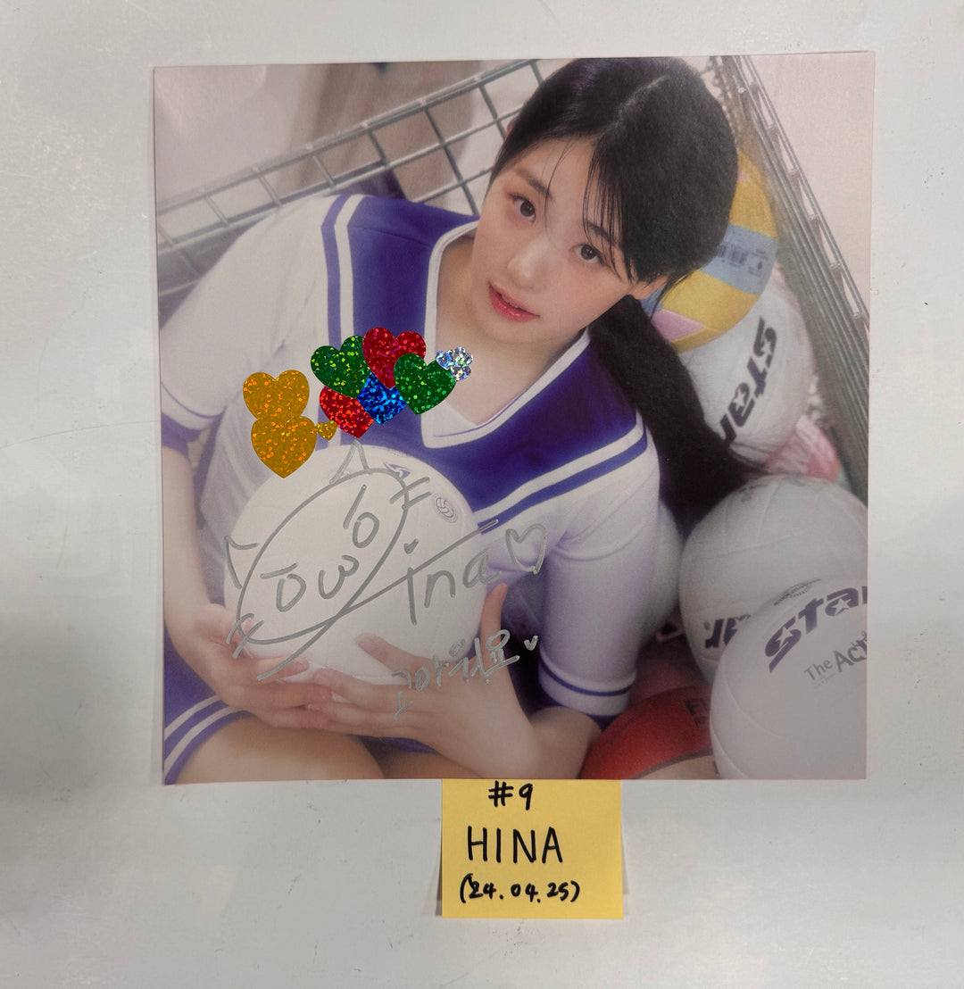QWER "MANITO" - A Cut Page From Fansign Event Album [24.4.25] - HALLYUSUPERSTORE