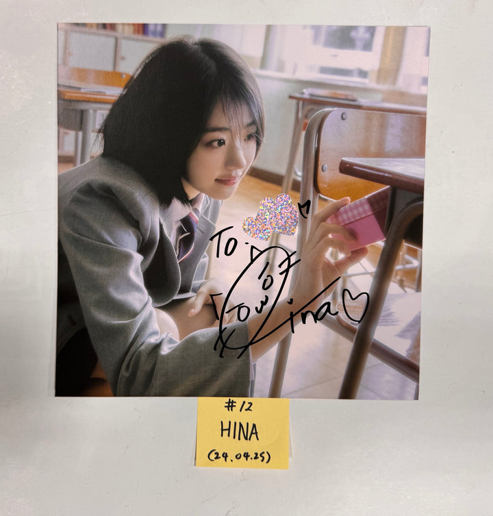 QWER "MANITO" - A Cut Page From Fansign Event Album [24.4.25] - HALLYUSUPERSTORE