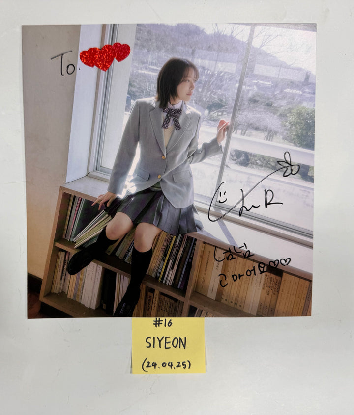QWER "MANITO" - A Cut Page From Fansign Event Album [24.4.25] - HALLYUSUPERSTORE