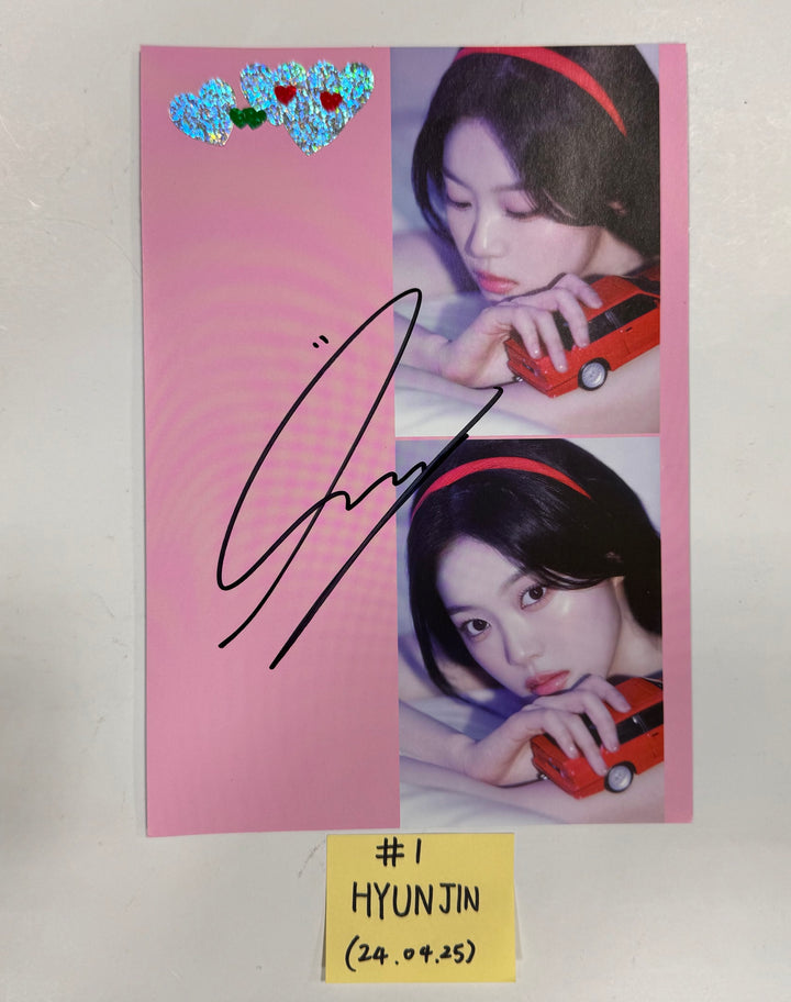 Loossemble "One of a Kind" - A Cut Page From Fansign Event Album [24.4.25] - HALLYUSUPERSTORE
