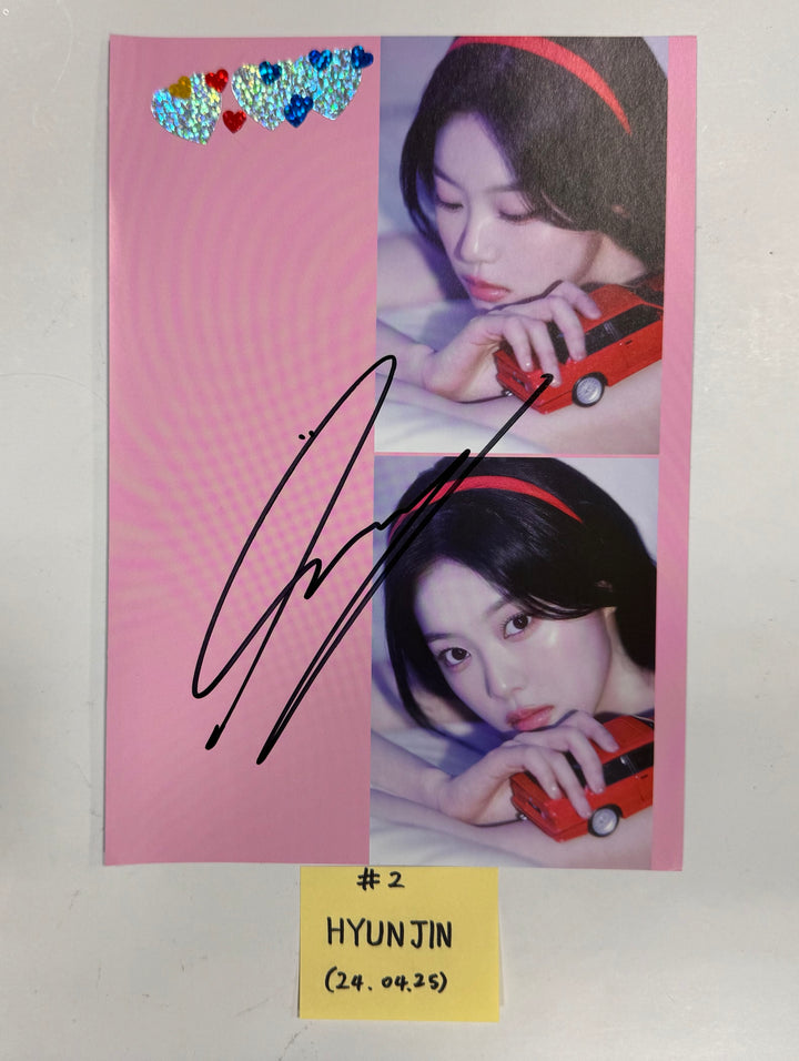 Loossemble "One of a Kind" - A Cut Page From Fansign Event Album [24.4.25] - HALLYUSUPERSTORE