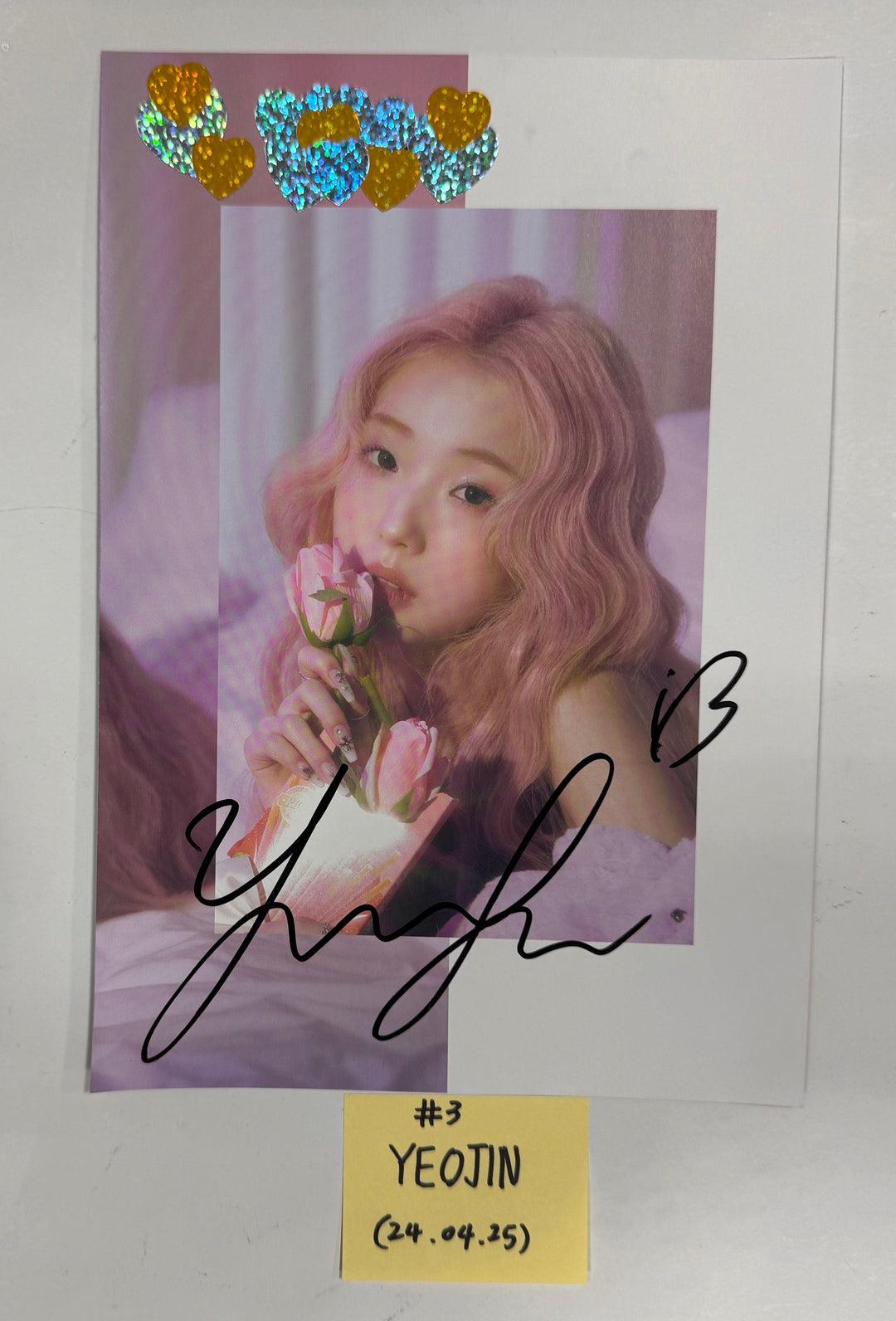 Loossemble "One of a Kind" - A Cut Page From Fansign Event Album [24.4.25] - HALLYUSUPERSTORE