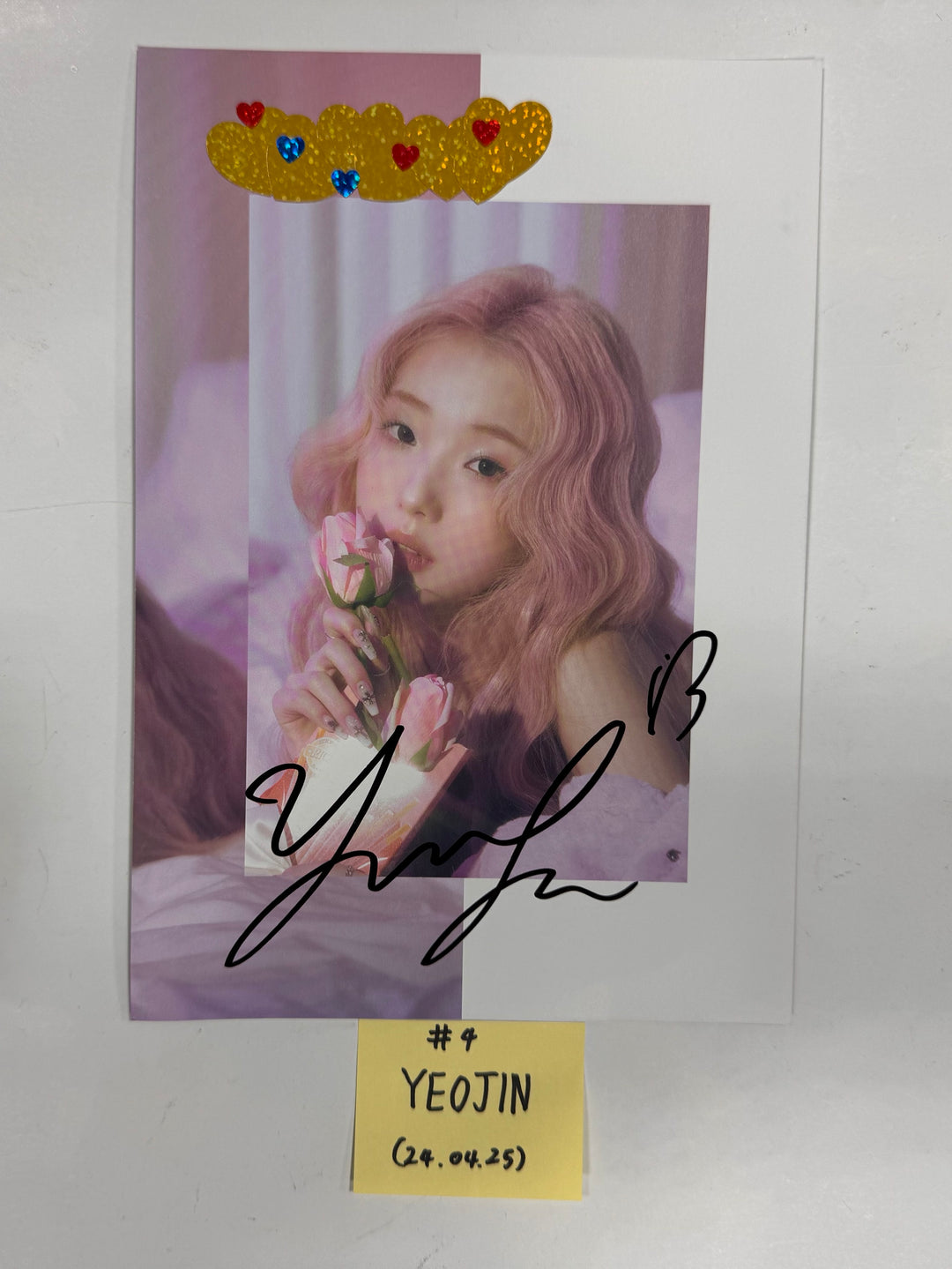 Loossemble "One of a Kind" - A Cut Page From Fansign Event Album [24.4.25] - HALLYUSUPERSTORE