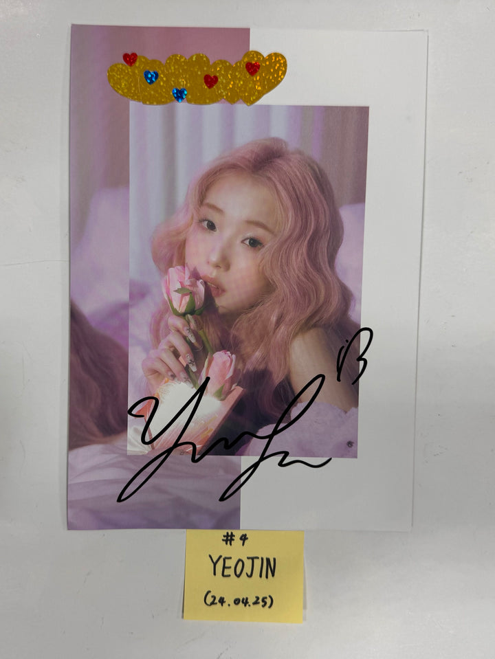 Loossemble "One of a Kind" - A Cut Page From Fansign Event Album [24.4.25] - HALLYUSUPERSTORE
