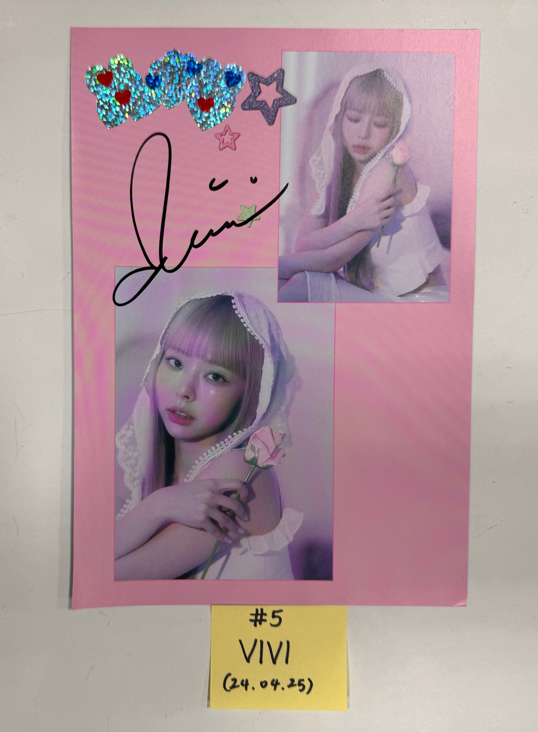 Loossemble "One of a Kind" - A Cut Page From Fansign Event Album [24.4.25] - HALLYUSUPERSTORE