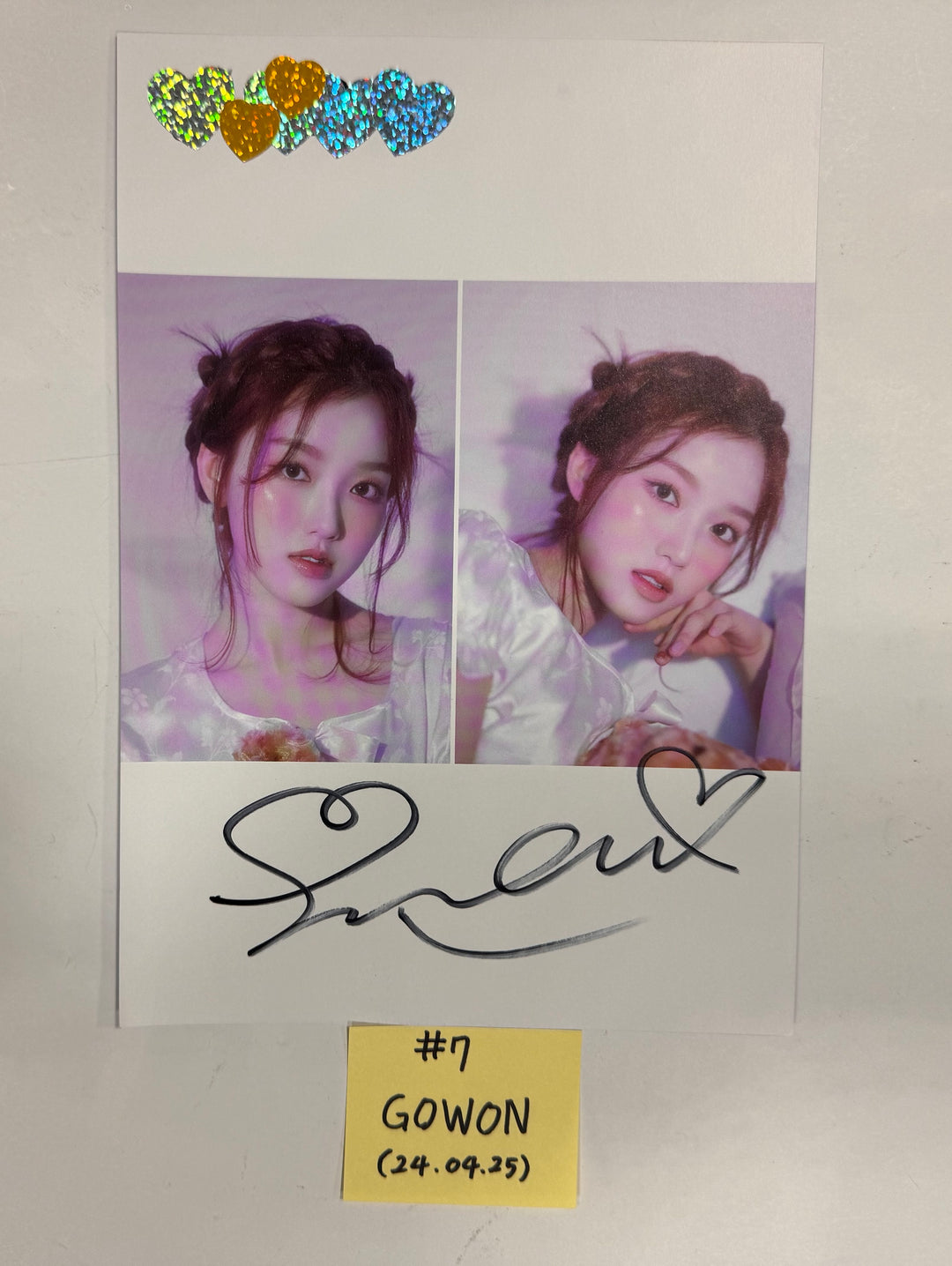 Loossemble "One of a Kind" - A Cut Page From Fansign Event Album [24.4.25] - HALLYUSUPERSTORE