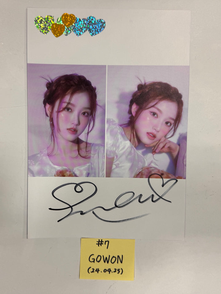 Loossemble "One of a Kind" - A Cut Page From Fansign Event Album [24.4.25] - HALLYUSUPERSTORE