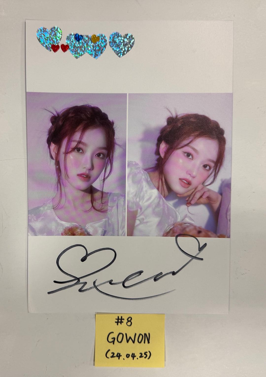 Loossemble "One of a Kind" - A Cut Page From Fansign Event Album [24.4.25] - HALLYUSUPERSTORE