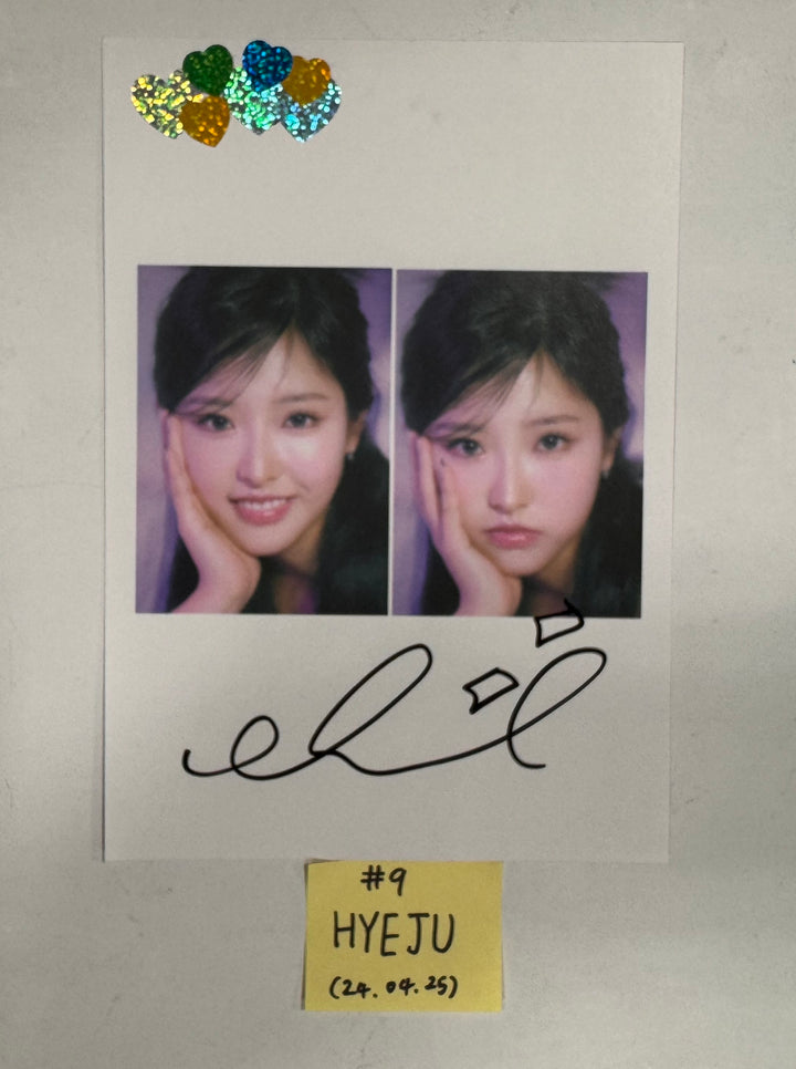 Loossemble "One of a Kind" - A Cut Page From Fansign Event Album [24.4.25] - HALLYUSUPERSTORE