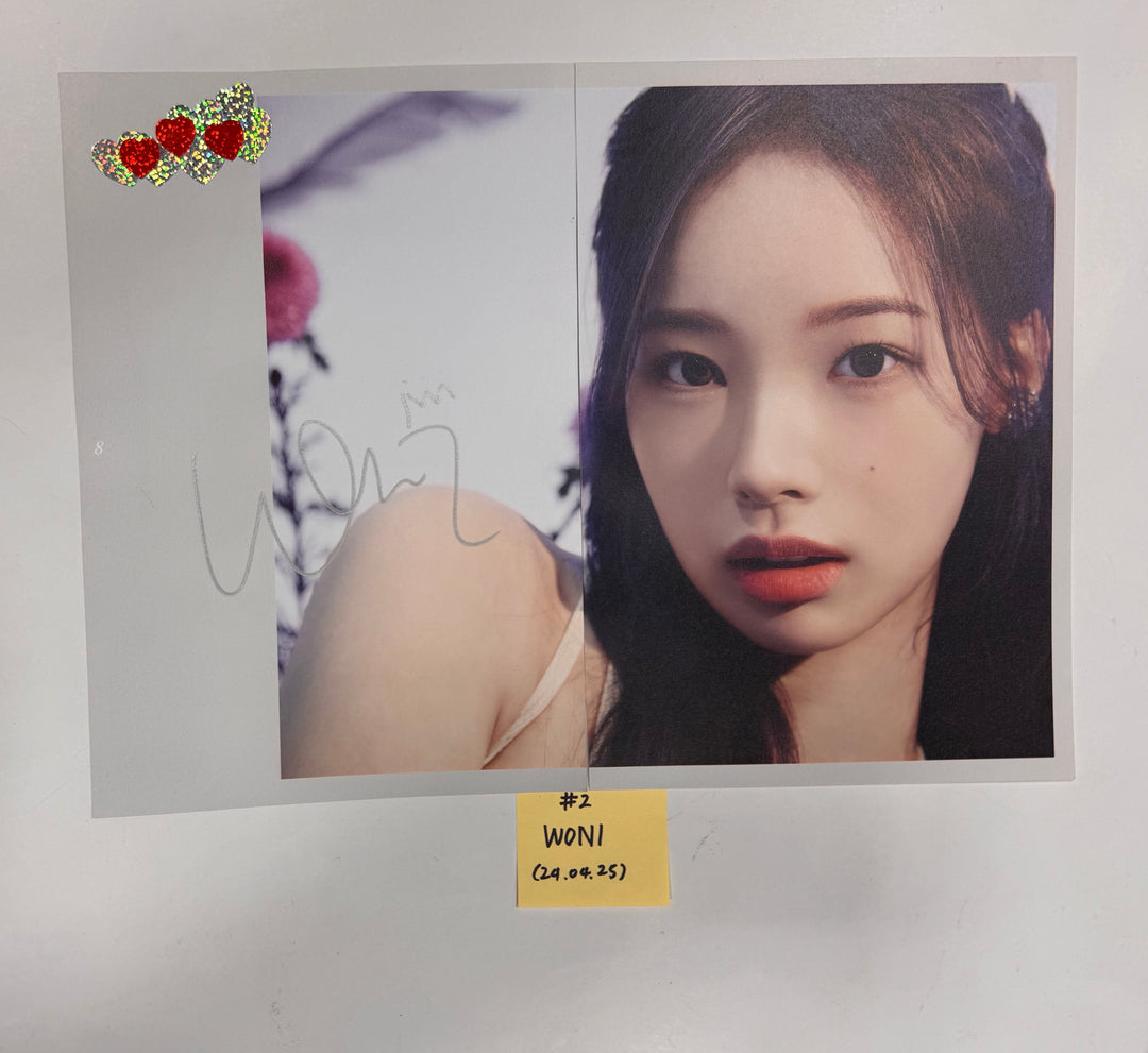 RESCENE "Re:Scene" - A Cut Page From Fansign Event Album [24.4.25] - HALLYUSUPERSTORE