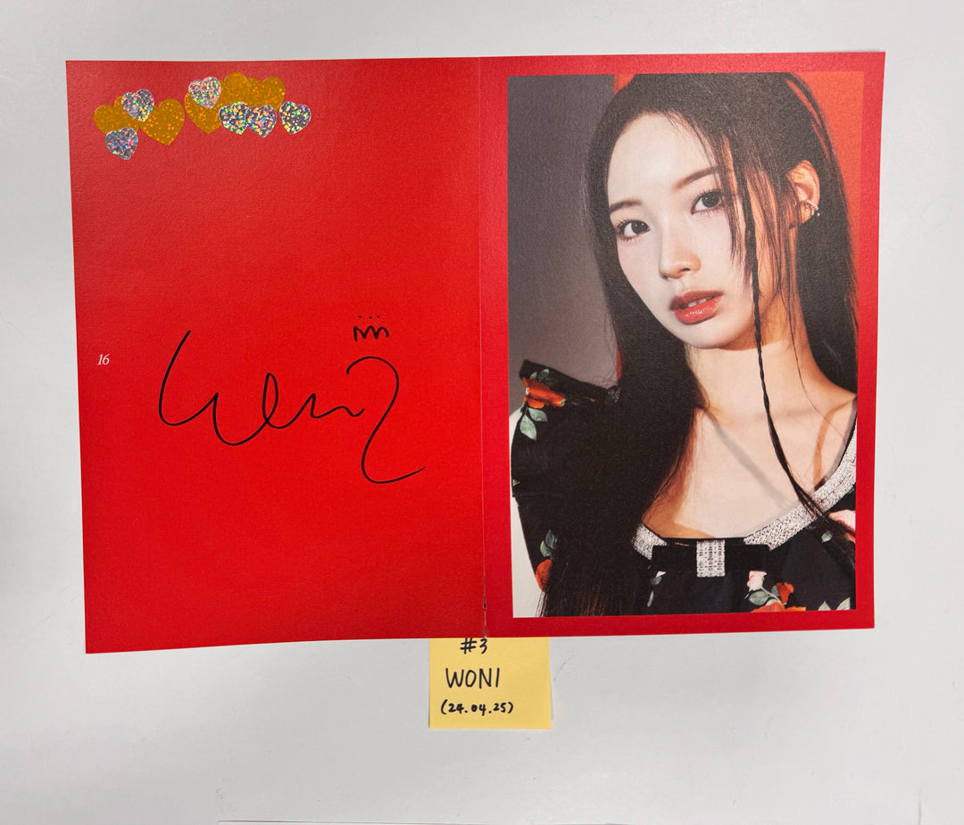 RESCENE "Re:Scene" - A Cut Page From Fansign Event Album [24.4.25] - HALLYUSUPERSTORE