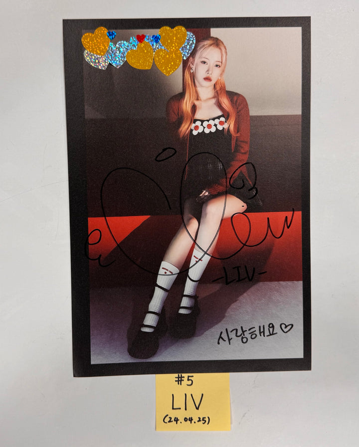 RESCENE "Re:Scene" - A Cut Page From Fansign Event Album [24.4.25] - HALLYUSUPERSTORE