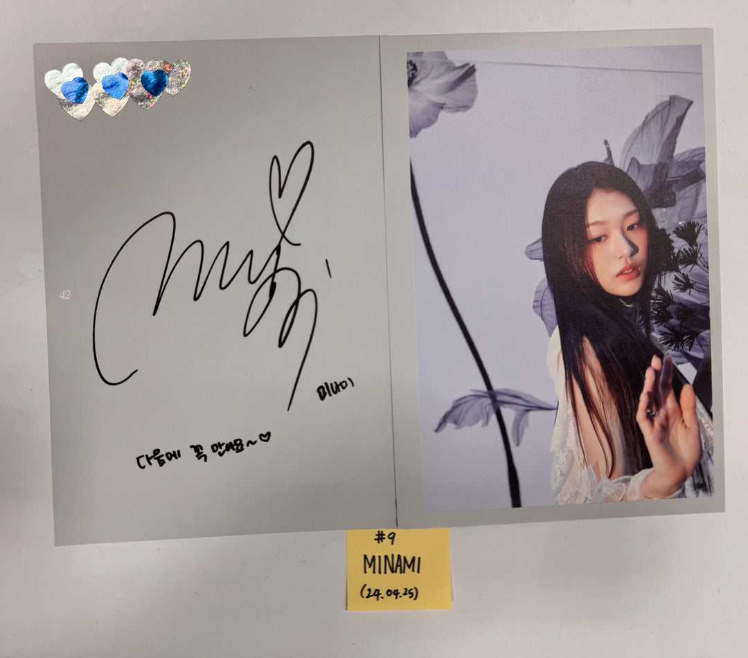RESCENE "Re:Scene" - A Cut Page From Fansign Event Album [24.4.25] - HALLYUSUPERSTORE