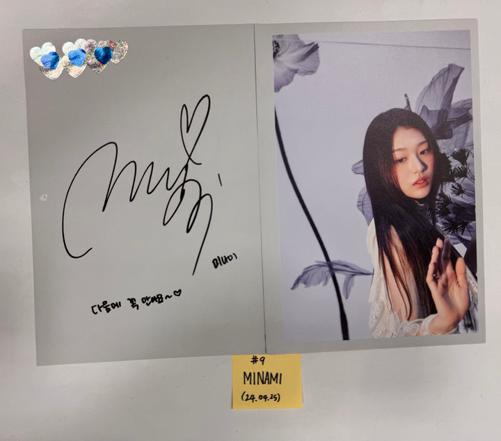RESCENE "Re:Scene" - A Cut Page From Fansign Event Album [24.4.25] - HALLYUSUPERSTORE