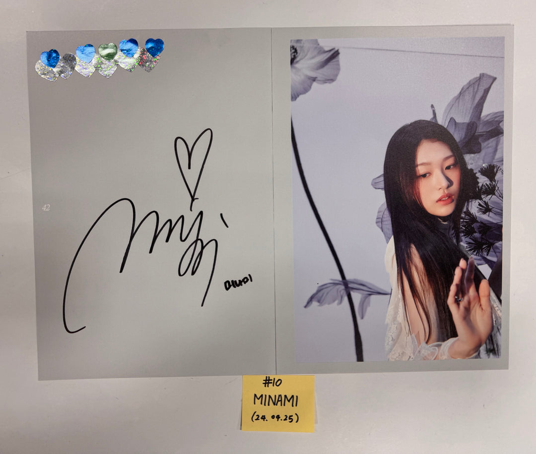 RESCENE "Re:Scene" - A Cut Page From Fansign Event Album [24.4.25] - HALLYUSUPERSTORE