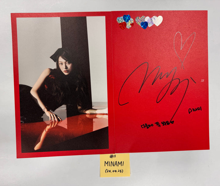 RESCENE "Re:Scene" - A Cut Page From Fansign Event Album [24.4.25] - HALLYUSUPERSTORE