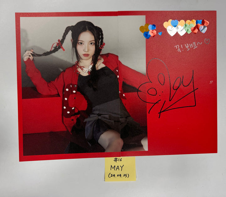 RESCENE "Re:Scene" - A Cut Page From Fansign Event Album [24.4.25] - HALLYUSUPERSTORE