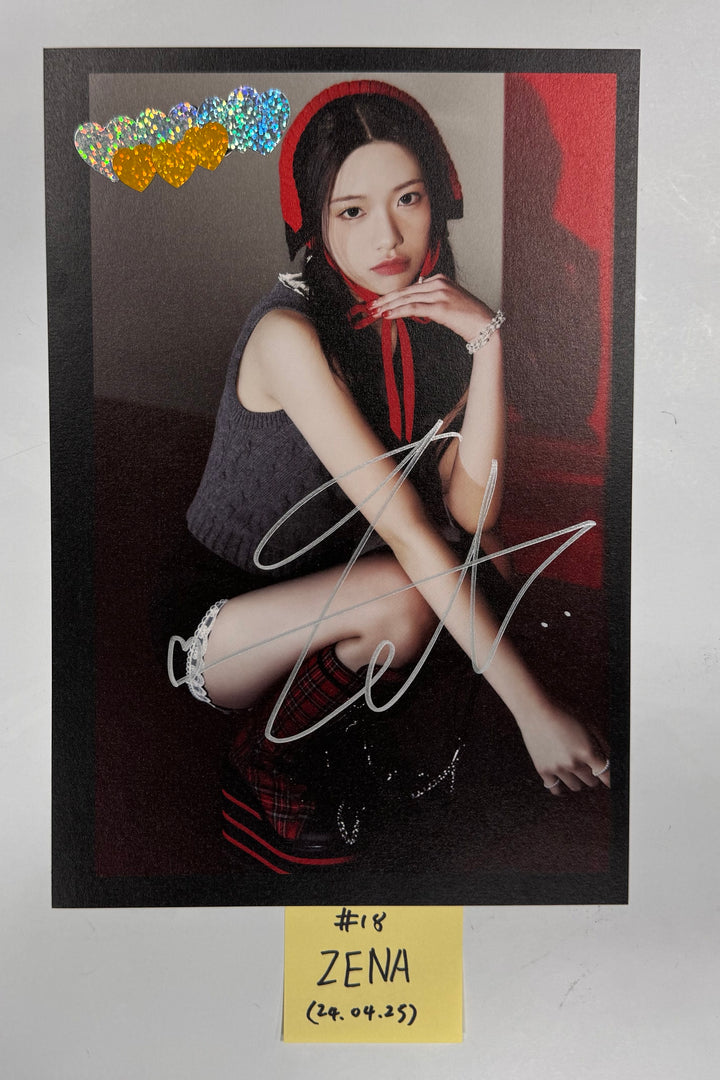 RESCENE "Re:Scene" - A Cut Page From Fansign Event Album [24.4.25] - HALLYUSUPERSTORE