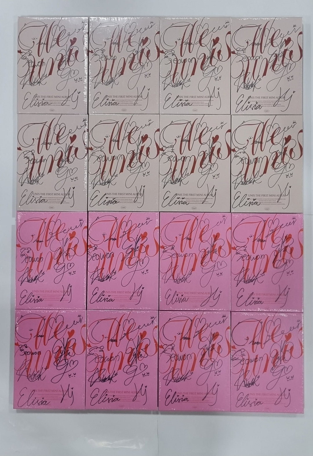 UNIS 'WE UNIS' - Hand Autographed(Signed) Album [24.4.26] - HALLYUSUPERSTORE