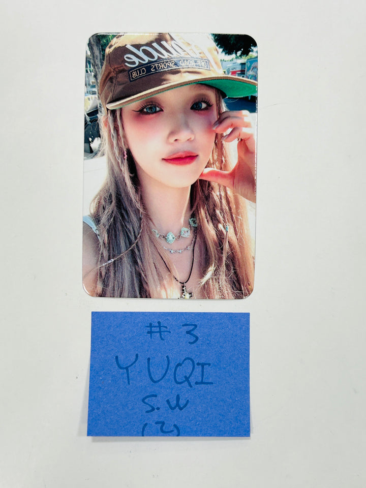 YUQI (Of (G) I-DLE) "YUQ1" - Soundwave Pre-Order Benefit Photocard [24.4.26] - HALLYUSUPERSTORE