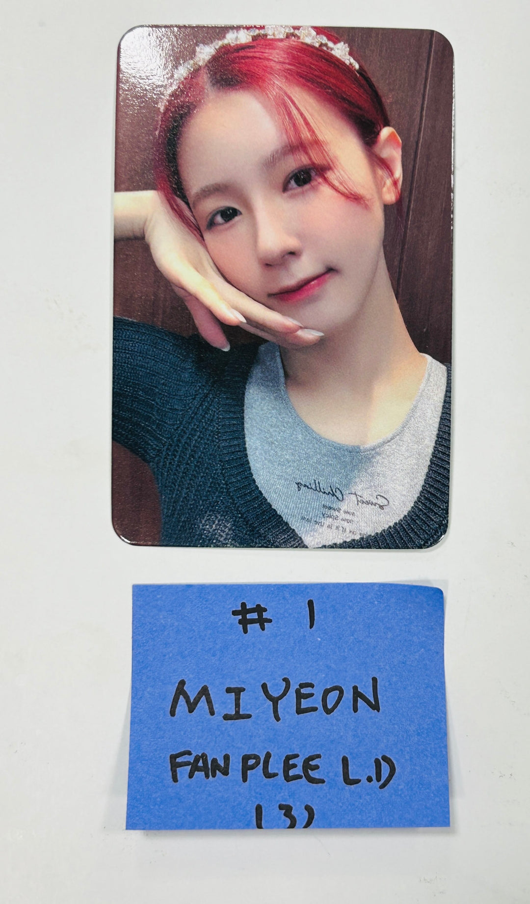 (g) I-DLE "2" 2nd Full Album - Fanplee Lucky Draw Event Photocard [24.4.26] - HALLYUSUPERSTORE