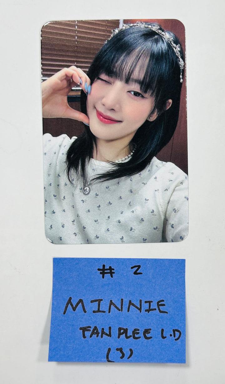 (g) I-DLE "2" 2nd Full Album - Fanplee Lucky Draw Event Photocard [24.4.26] - HALLYUSUPERSTORE