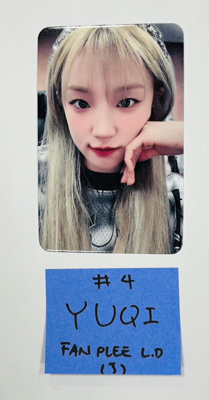 (g) I-DLE "2" 2nd Full Album - Fanplee Lucky Draw Event Photocard [24.4.26] - HALLYUSUPERSTORE