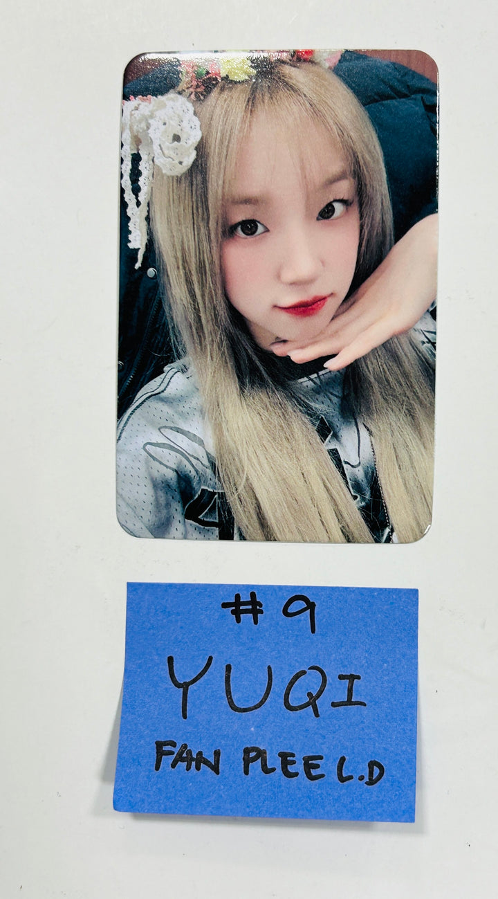 (g) I-DLE "2" 2nd Full Album - Fanplee Lucky Draw Event Photocard [24.4.26] - HALLYUSUPERSTORE
