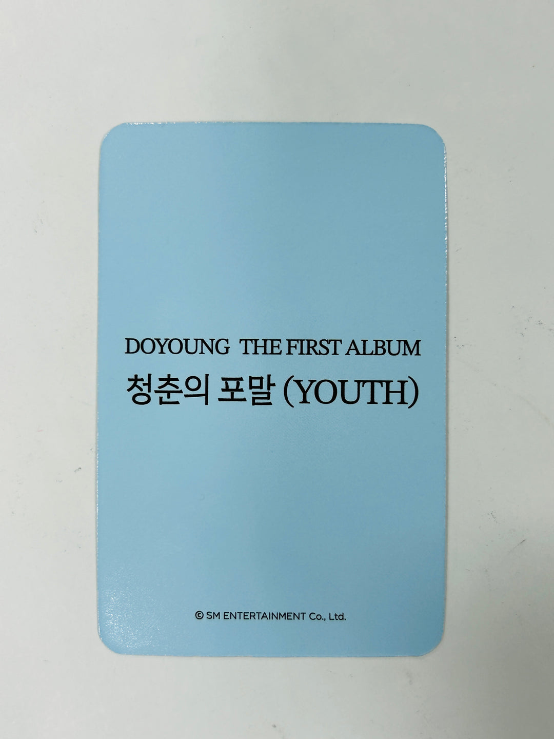 DOYOUNG (Of NCT) "YOUTH" - Music Korea Pre-Order Benefit Photocard [24.4.26] - HALLYUSUPERSTORE