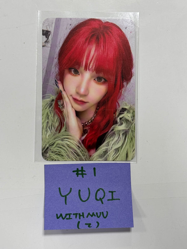 YUQI (Of (G) I-DLE) "YUQ1" - Withmuu Pre-Order Benefit Photocard [24.4.26] - HALLYUSUPERSTORE