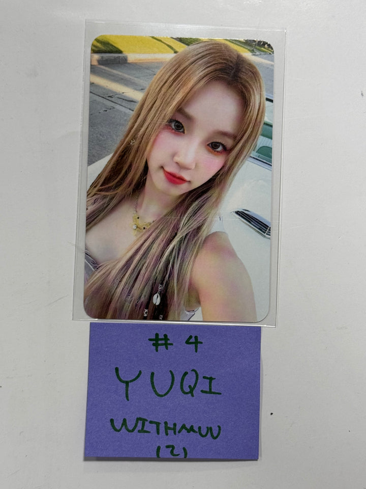 YUQI (Of (G) I-DLE) "YUQ1" - Withmuu Pre-Order Benefit Photocard [24.4.26] - HALLYUSUPERSTORE
