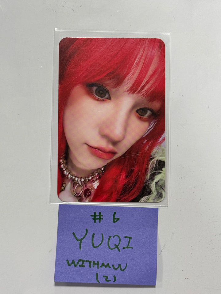 YUQI (Of (G) I-DLE) "YUQ1" - Withmuu Pre-Order Benefit Photocard [24.4.26] - HALLYUSUPERSTORE