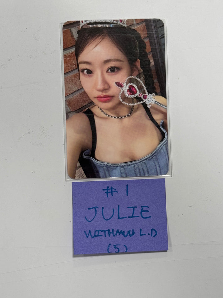 KISS OF LIFE "Midas Touch" - Withmuu Lucky Draw Event Photocard [24.4.26] - HALLYUSUPERSTORE