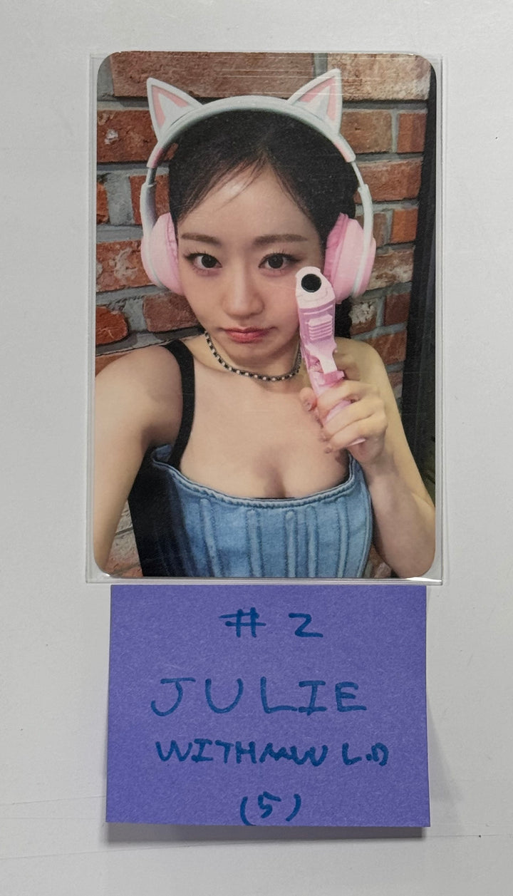 KISS OF LIFE "Midas Touch" - Withmuu Lucky Draw Event Photocard [24.4.26] - HALLYUSUPERSTORE