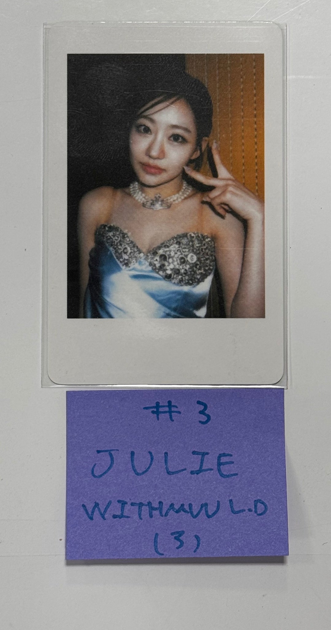 KISS OF LIFE "Midas Touch" - Withmuu Lucky Draw Event Photocard [24.4.26] - HALLYUSUPERSTORE