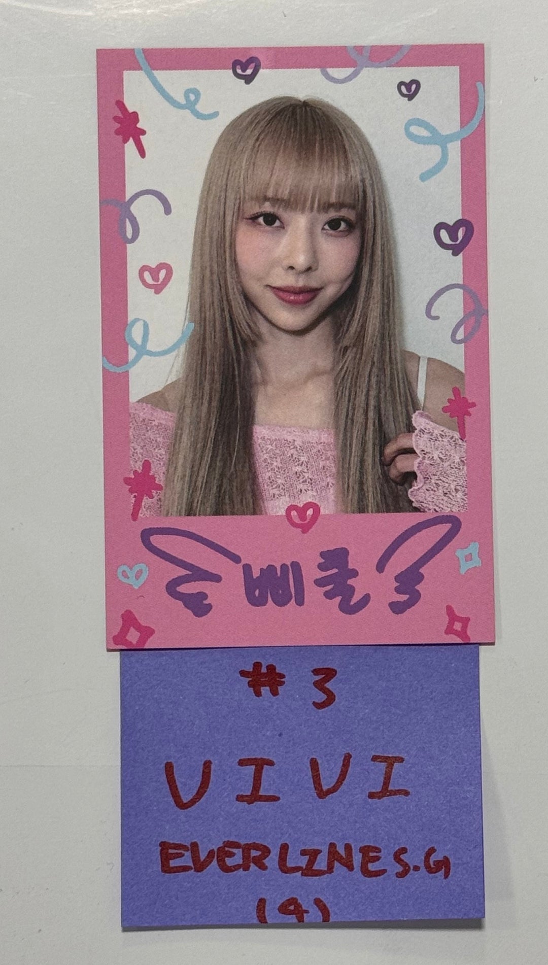 Loossemble "One of a Kind" - Everline Special Gift Event Polaroid Type Photocard [24.4.26] - HALLYUSUPERSTORE
