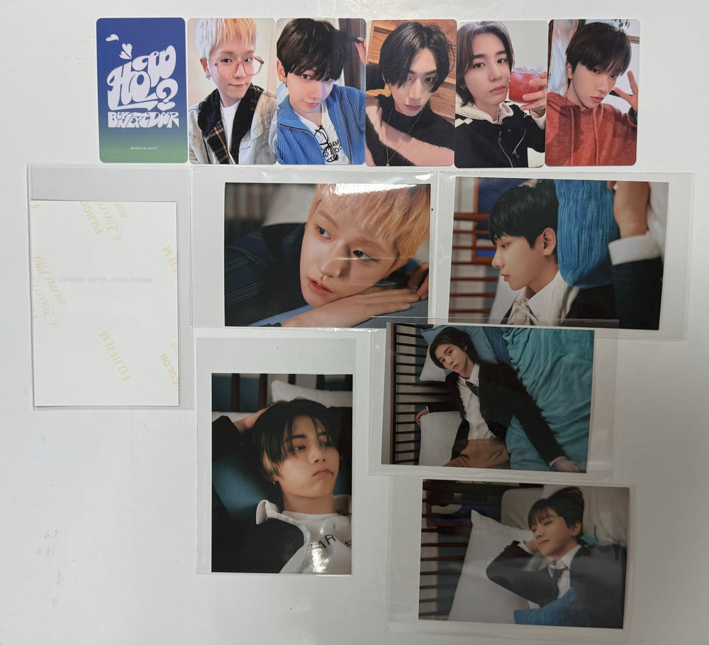 BOYNEXTDOOR "HOW?" - Who's Fan Cafe Lucky Draw Event PVC Photocards & Drink Event Photo [24.4.26] - HALLYUSUPERSTORE