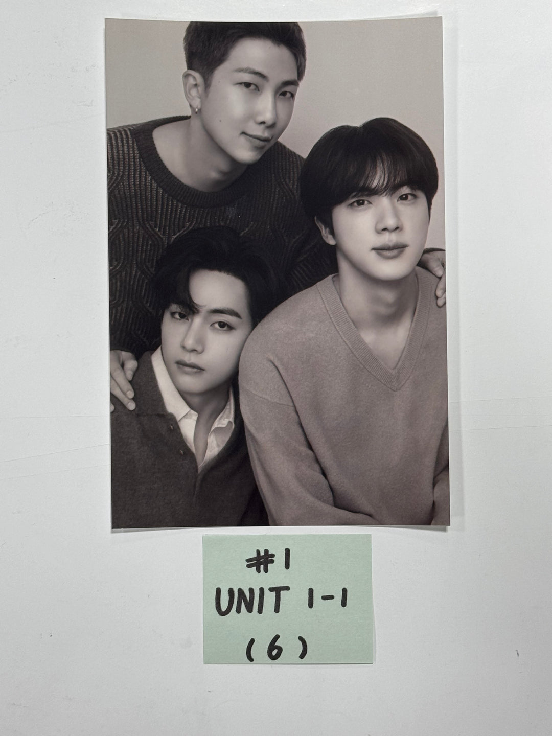 BTS - [BTS POP-UP : MONOCHROME] Printed Photo [24.4.26] - HALLYUSUPERSTORE
