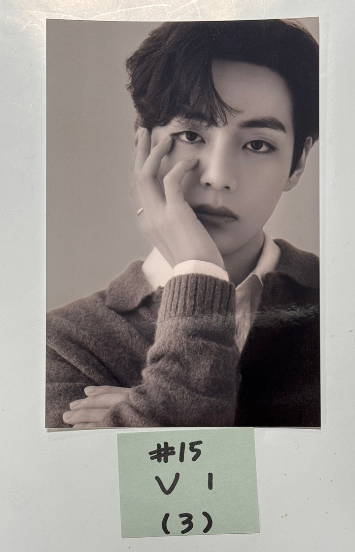 BTS - [BTS POP-UP : MONOCHROME] Printed Photo [24.4.26] - HALLYUSUPERSTORE