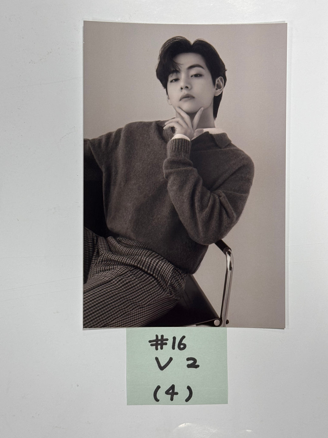 BTS - [BTS POP-UP : MONOCHROME] Printed Photo [24.4.26] - HALLYUSUPERSTORE