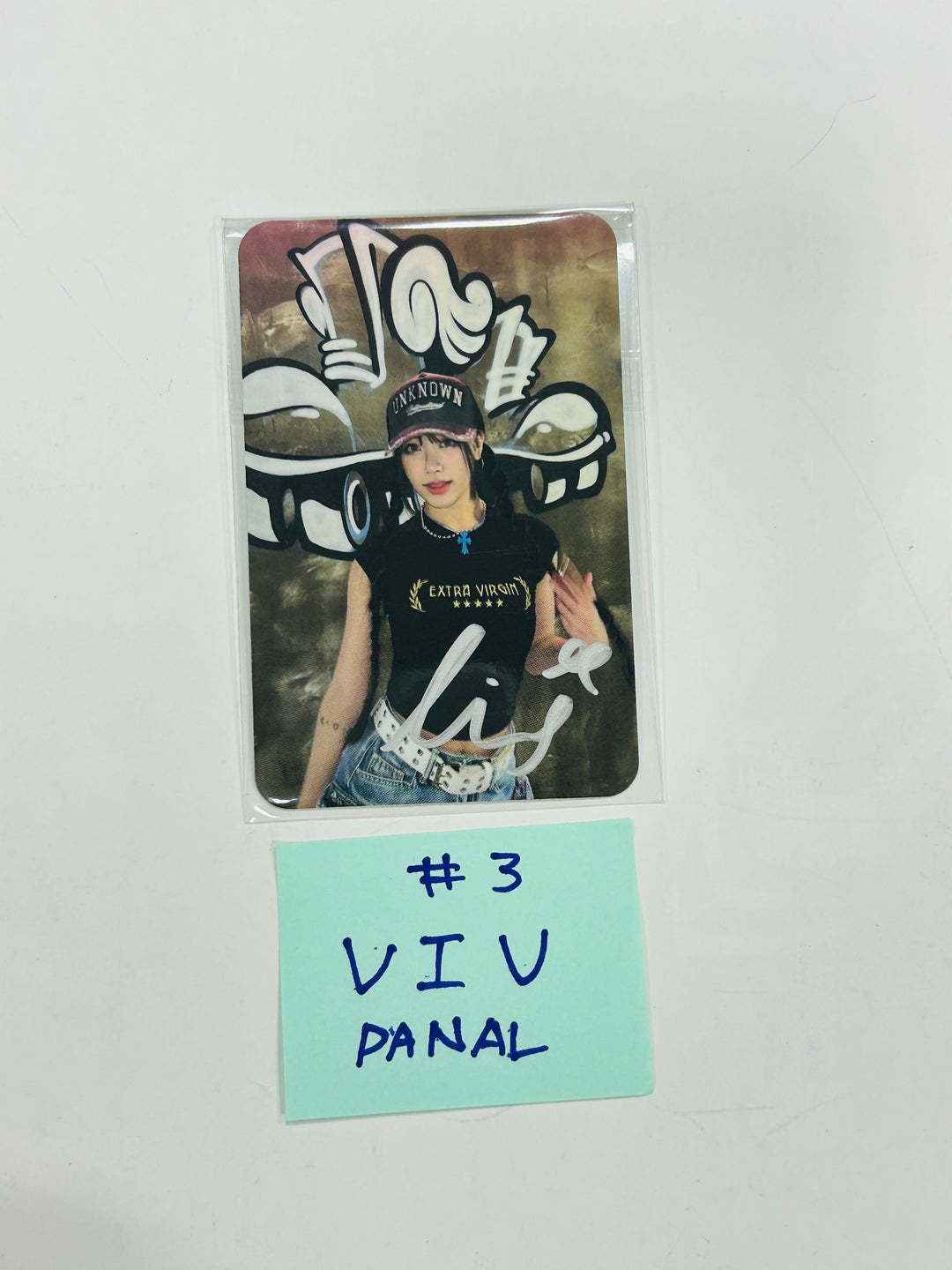 ViV "Bomb" Debut 1st EP - Danal Pre-Order Benefit (Hand Autographed(Signed) Photocard [24.4.29] - HALLYUSUPERSTORE