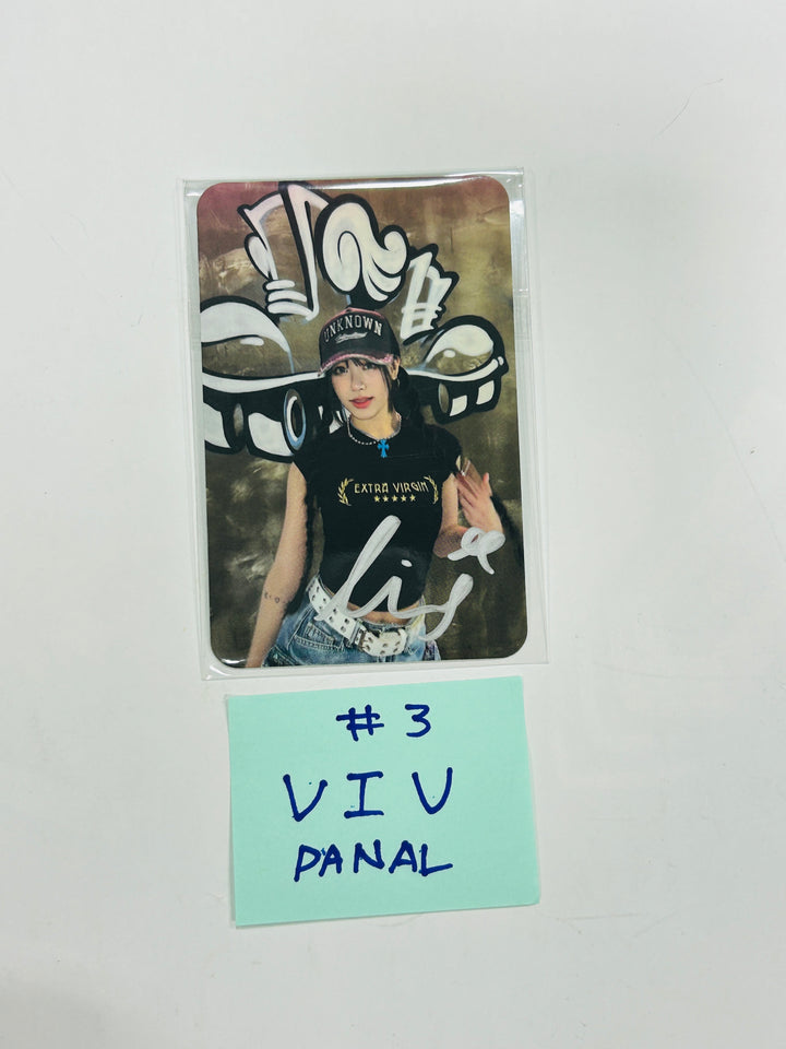ViV "Bomb" Debut 1st EP - Danal Pre-Order Benefit (Hand Autographed(Signed) Photocard [24.4.29] - HALLYUSUPERSTORE