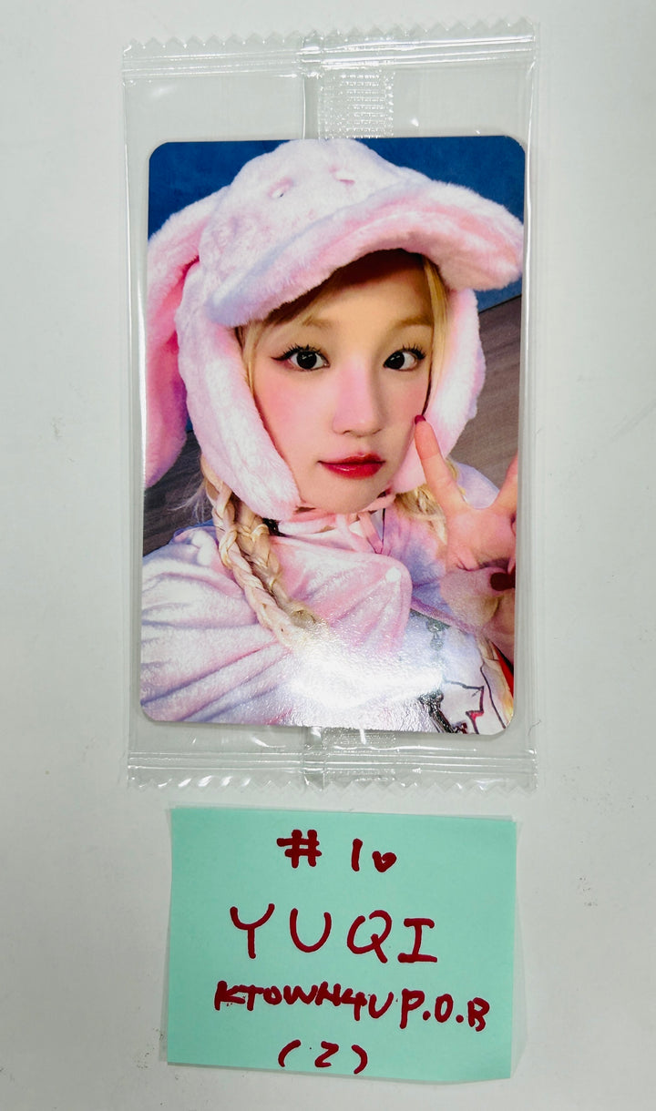 YUQI (Of (G) I-DLE) "YUQ1" - Ktown4U Pre-Order Benefit Photocard [24.4.26] - HALLYUSUPERSTORE