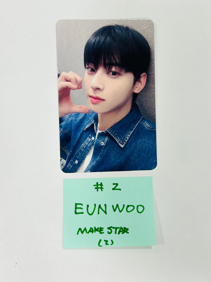 CHA EUN-WOO (Of ASTRO) "ENTITY" - Makestar Pre-Order Benefit Photocard [24.4.29] - HALLYUSUPERSTORE