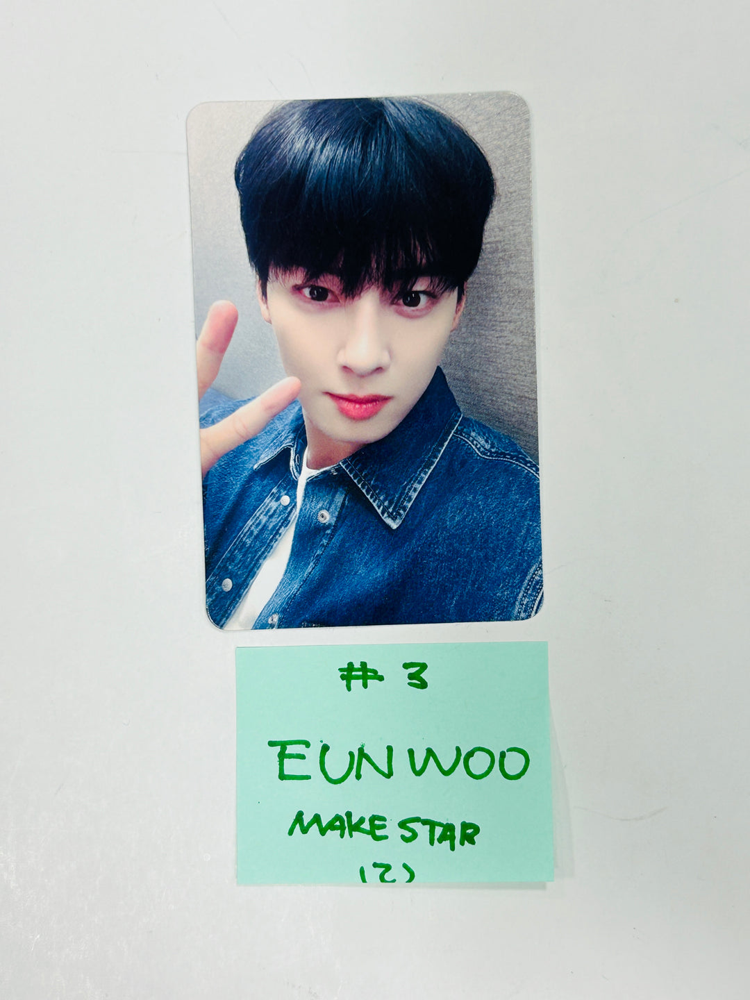 CHA EUN-WOO (Of ASTRO) "ENTITY" - Makestar Pre-Order Benefit Photocard [24.4.29] - HALLYUSUPERSTORE