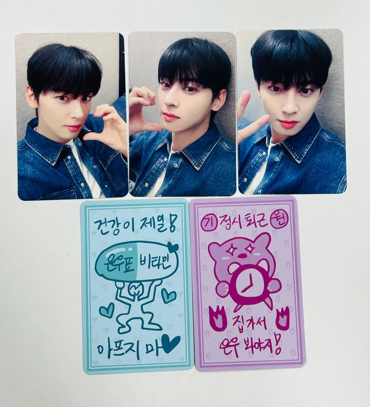 CHA EUN-WOO (Of ASTRO) "ENTITY" - Makestar Pre-Order Benefit Photocard [24.4.29] - HALLYUSUPERSTORE