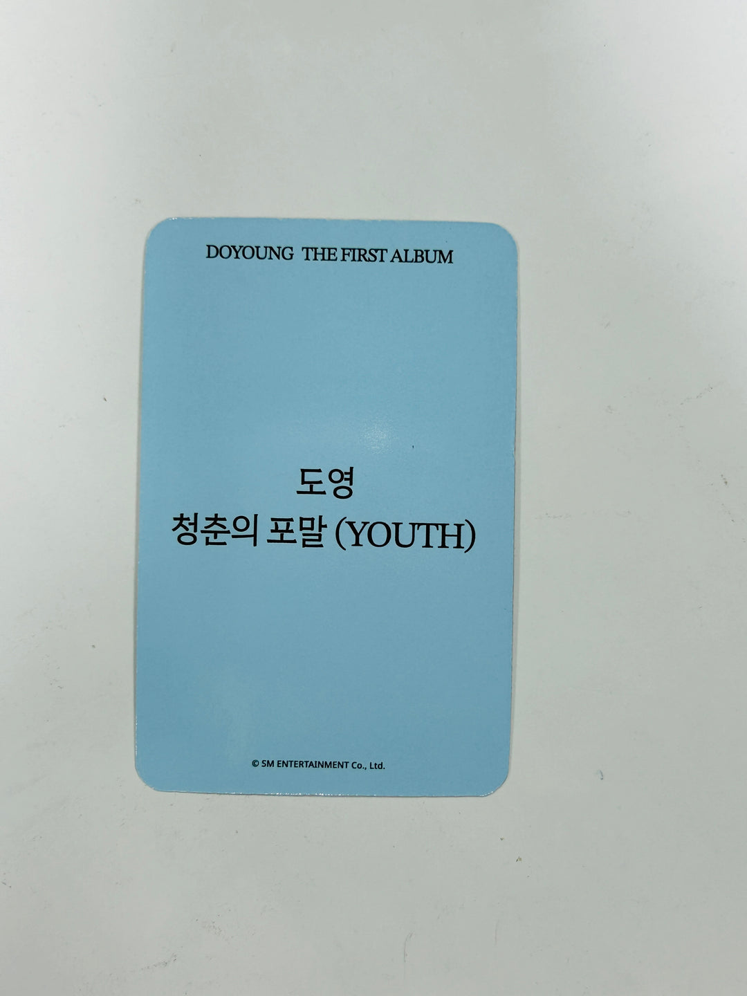 DOYOUNG (Of NCT) "YOUTH" - Soundwave Pre-Order Benefit Photocard [24.4.29] - HALLYUSUPERSTORE