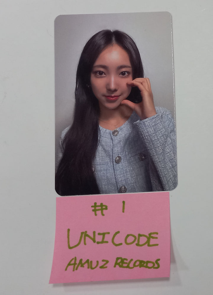 UNICODE "HELLO WORLD : CODE J " - AMUZ Records Pre-Order Benefit Photocard [24.4.30] - HALLYUSUPERSTORE